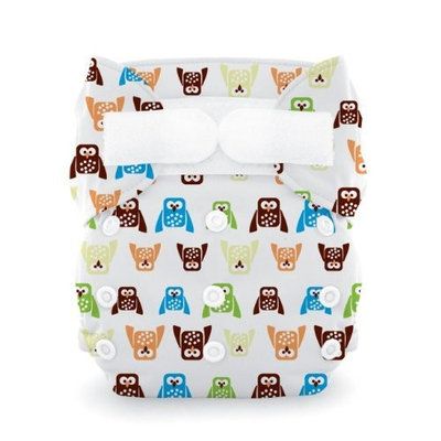 Thirsties Duo All in One Cloth Diaper, Mango, Size One (6-18 lbs) (Discontinued by Manufacturer)