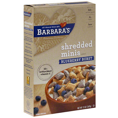 Barbara's Bakery Shredded Minis Cereal 6 Pack