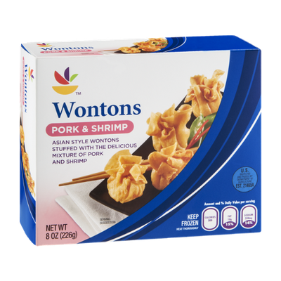 Ahold Wontons Pork & Shrimp