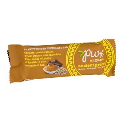 Pure Organic Ancient Grains Peanut Butter Chocolate Bar