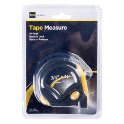 DG Hardware Tape Measure, 16 ft