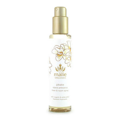 Malie Organics Organic Island Ambiance Linen and Room Spray, Pikake, 5 oz