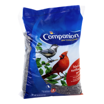 Companion Wild Bird Food Black Oil Sunflower Seeds