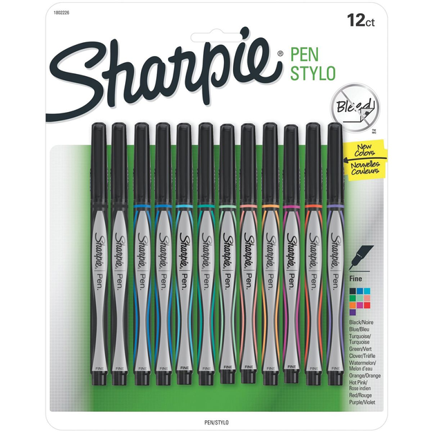 Sharpie Stylo Fine Tip Pen - 12 Count