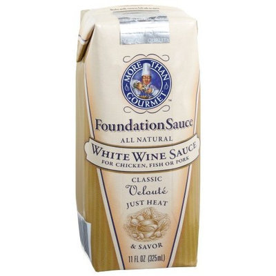 More Than Gourmet White Wine Foundation Sauce, Classic Veloute, 11-Ounce Packages (Pack of 6)