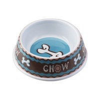 Ethical Dog Ethical Pet Products (Spot) Designer Chow No-Tip Plastic Dog Dish 8 Inch