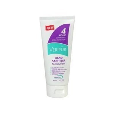 Beripur Veripur Hand Sanitizer Moisturizer 3 oz Unscented