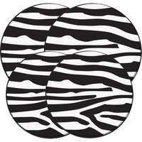 Range Kleen Burner Kovers Round In the Wild - Zebra