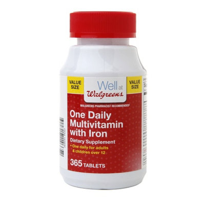 Walgreens Multiple Vitamins with Iron Dietary Supplement Tablets