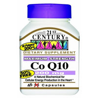 21st Century Co Q10 200 Mg Capsules, 45-Count