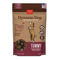 Cloud Star Dynamo Dog Functional Treats: Tummy, Pumpkin & Ginger, 14 oz