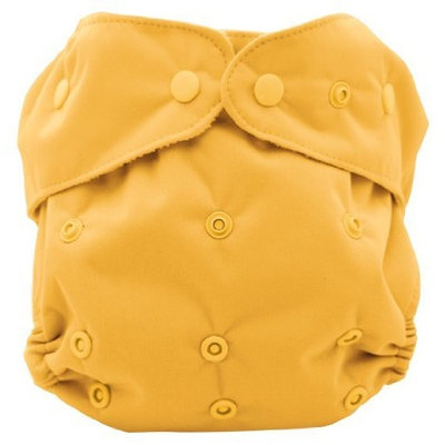 Kissaluvs Kissa's One Size All-In-One Diaper, Chocolate