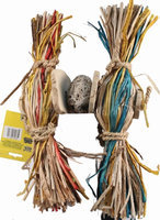 A & E Cage HB46711 Java Wood Minties Bird Toys - Medium