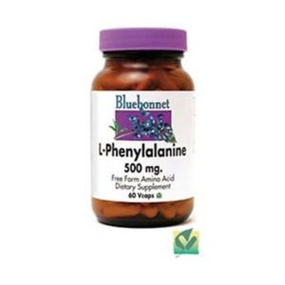 L-Phenylalanine 500mg Bluebonnet 60 Caps