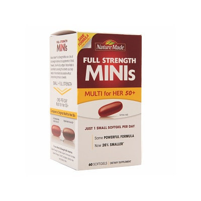 Nature Made Multivitamin for Her 50+ Mini