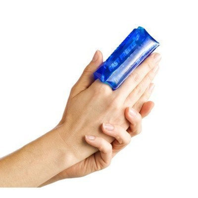 Bell-Horn Fast Freeze Cold Sleeve in Blue / Beige 1 Size: Small