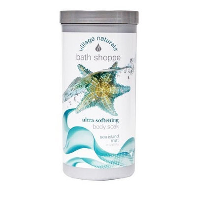 Village Naturals Bath Shoppe Sea Island Mist Body Soak 31 oz