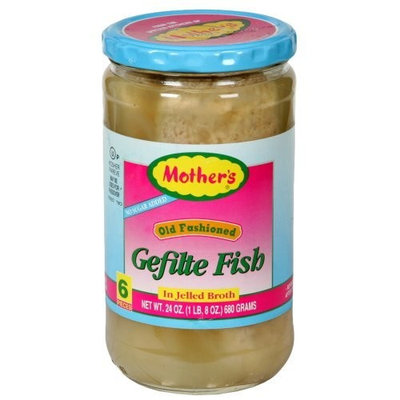 Mother's Old Fashioned Gefilte Fish Jellied, 24-ounces (Pack of 3)