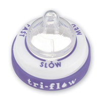 Munchkin Tri-Flow Wide Mouth Nipples - 2pk