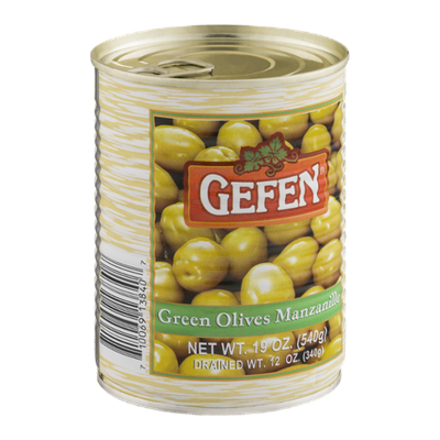 Gefen Green Olives Manzanilla
