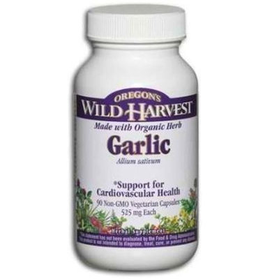 Oregons Wild Harvest BG16823 Oregons Wild Harvest Garlic - 1x90VCAP