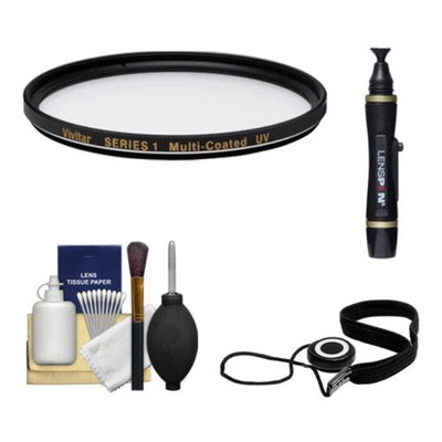 Vivitar Series 1 72mm Multi-Coated Ultraviolet UV Glass Filter with + LensPen + CapKeeper + Lens Cleaning Kit for Canon, Nikon, Sony, Olympus & Pentax Lenses