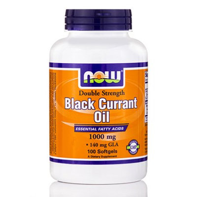 NOW Foods Black Currant Oil 1000 mg - 100 Softgels