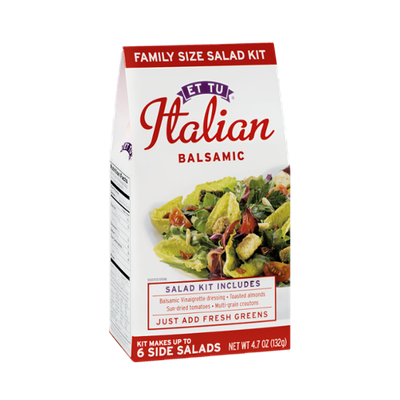 Et Tu Italian Balsamic Family Size Salad Kit