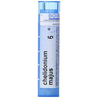 Boiron Homeopathic Medicine Chelidonium Majus, 6C Pellets, 80 Count Tube