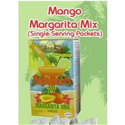 low carb living Baja Bob's Mango Margarita Mix (10 SINGLES), Sugar Free, Uses Splenda