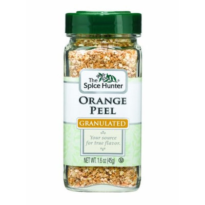 The Spice Hunter Orange Peel, Granulated, 1.6-Ounce Jar