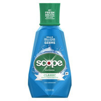 Scope Classic Original Mouthwash, Cool Peppermint, 33.8 fl oz