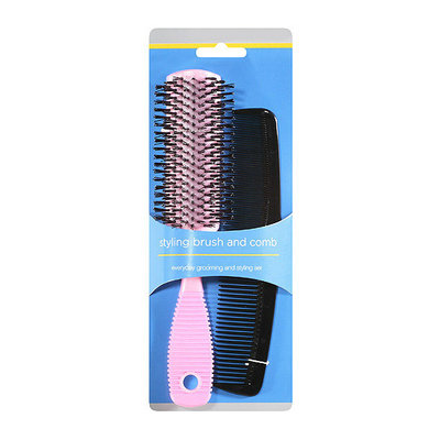 Sin Mok Brush Factory Styling Brush and Comb Set