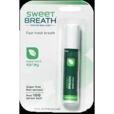 12 Packs Sweet Breath Spray Spearmint (1dz)