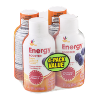 Ahold Energy Booster Grape - 4 CT