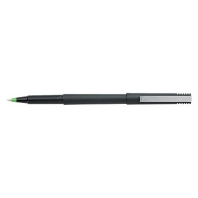 Uniball uni-ball Roller Ball Stick Dye-Based Pen, Micro- Green Ink (12 per
