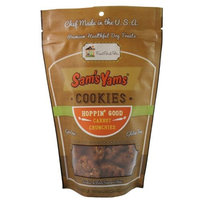 Sam's Yams Cookies Sweet Potato Dog Treats, Hoppin' Good Carrot Crunchies, 4.5 Ounces