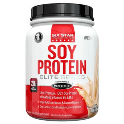 Six Star Elite Series PS Soy Protein Vanilla