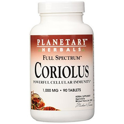 Planetary Herbals Fs Coriolus Versicolor Extract, 90 Count