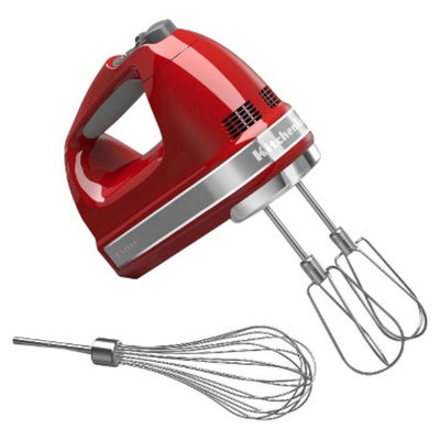 KitchenAid 7-Speed Hand Mixer- Empire Red KHM7210