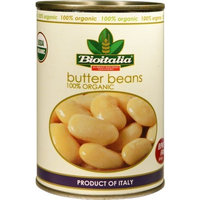 Bioitalia Butter Beans, 14-Ounce (Pack of 12)