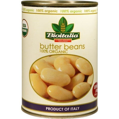 Bioitalia Butter Beans, 14-Ounce (Pack of 12)