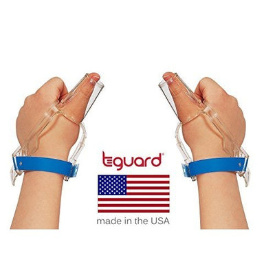 Med Et Al Development 2 Hand Treatment Kit to Stop Thumb Sucking by TGuard brand ThumbGuard (Size Medium: Ages 5 to 6)