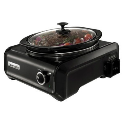 Crock Pot Crock-Pot Hook Up Connectable Entertaining System, 3.5-Quart - Black
