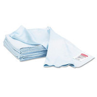 Rubbermaid Reusable Microfiber Cleaning Blue Cloths (Pack of 12)