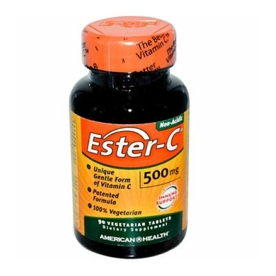 American Health Ester-C 500 mg 90 Vegetarian Tablets