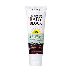 Lavanila Laboratories The Healthy Baby Block Spf 40