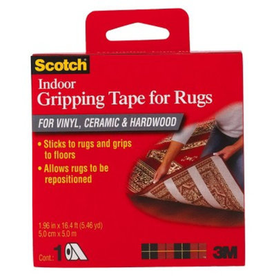 3M Scotch Indoor Gripping Tape for Rugs 1.96