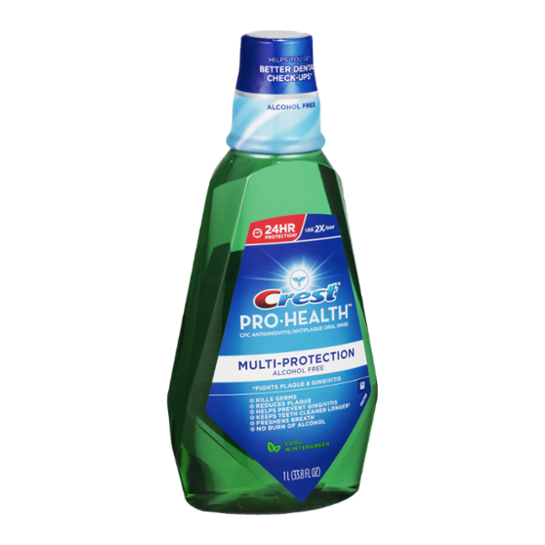 Crest Prohealth Multiprotection Mouthwash Wintergreen Reviews 2019
