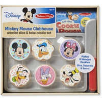 Melissa & Doug Mickey Mouse Clubhouse Wooden Slice and Bake Cookie Set